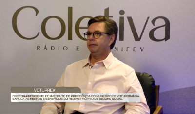 Programa Coletiva recebe Adauto Mariola para entrevista sobre a Previdência Municipal
